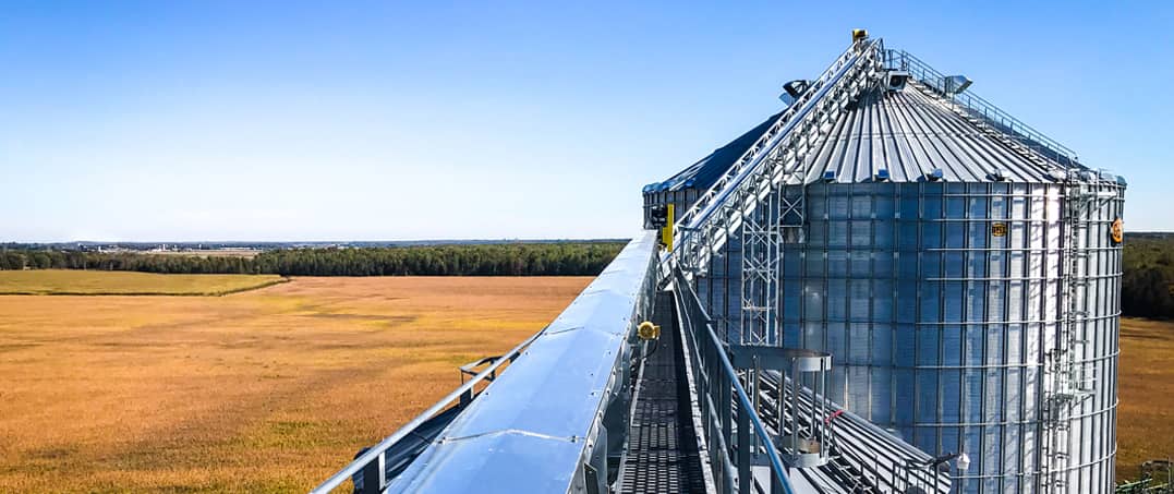 convoyeur fond rond Casa Agricole Équipement Matériel Entreposage Silo Grain Conditionnement Convoyeur Séchoir Nettoyeur Crible Rotatif Élévateur Godet Tours Passerelle Soutien